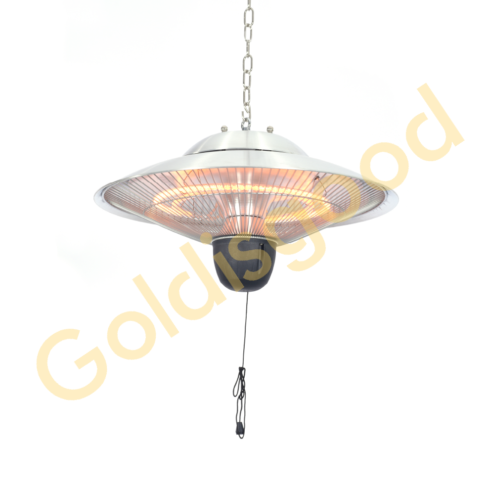 Wall mounted garage heater IR