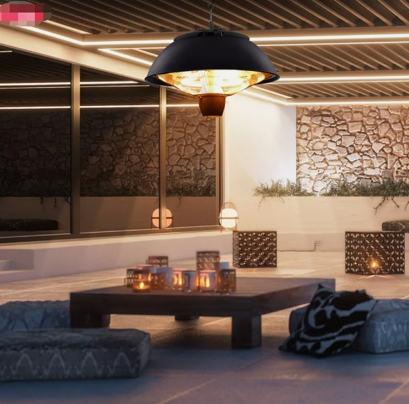 Modern infrared bathroom heater