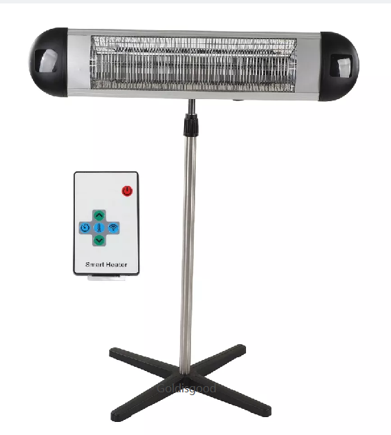 Electric radiant floor heater