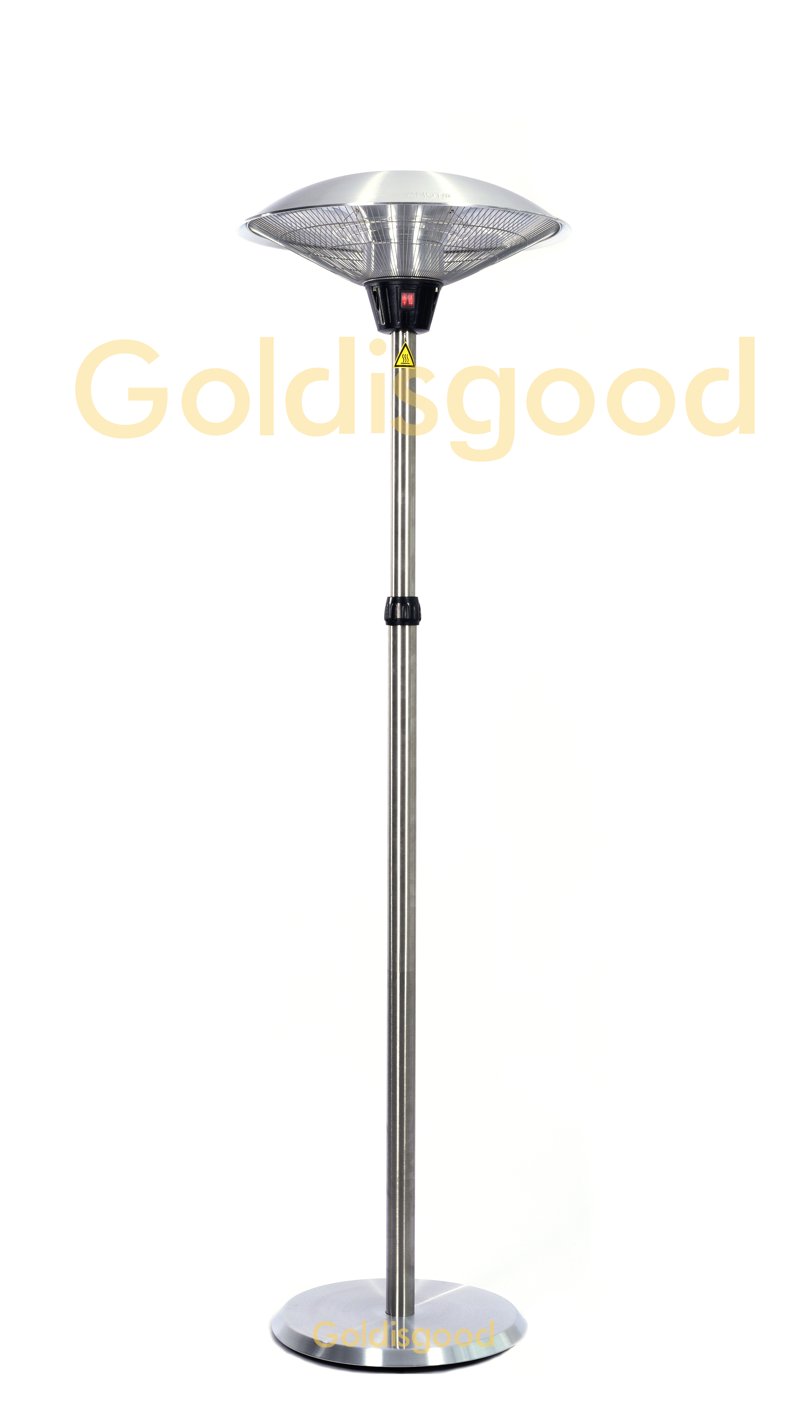 Waterproof heater for pergola